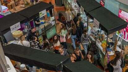 יריד רביעי טבעוני בדיזנגוף סנטר. | עומר חביבי