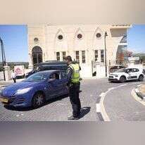 הכניסה למירון. | דוברות המשטרה