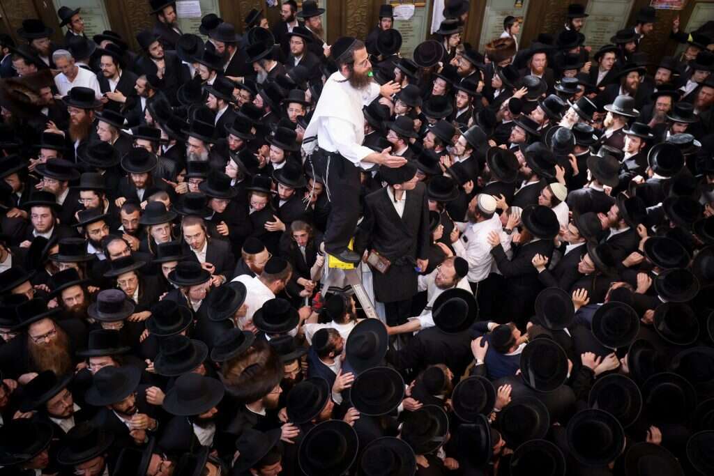 ל"ג בעומר במירון, תשפ"ג. | דוד כהן/פלאש90 ל"ג בעומר במירון, תשפ"ג. | דוד כהן/פלאש90