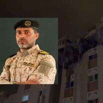 עלי חסן ע'אלי, מפקד הכוח הרקטי של גא"פ בעזה ושאריות הדירה בה חוסל