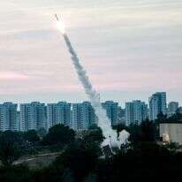 כיפת ברזל בפעולה, . | AFP