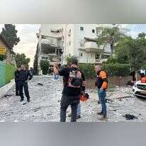 זירת הפגיעה ברחובות. | אגף תקשורת איחוד הצלה