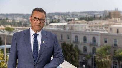 "בשביל להיות ראש העיר ירושלים צריך בריאות טובה וכוח רב, זה תפקיד לא קל". ליאון. | נעם רבקין פנטון, פלאש 90