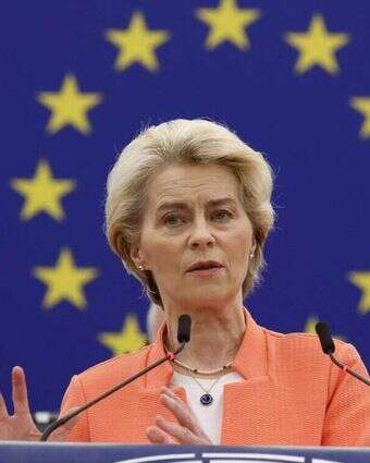 נשיאת האיחוד האירופי, אורסולה פון דר ליין | EPA