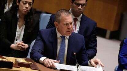 גלעד ארדן באו"ם. | EPA