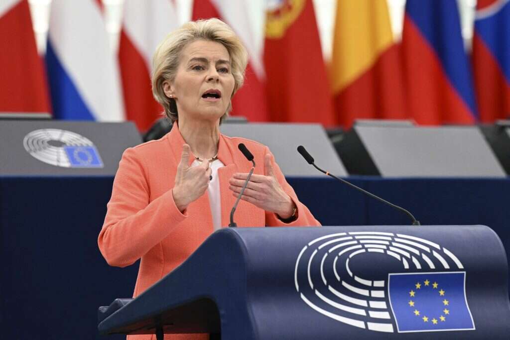 אורסולה פון דר ליין. | AFP