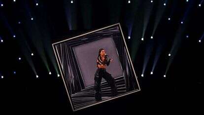 קירל, אתמול בגמר. | AFP