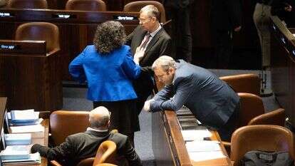 האופוזיציה מסרבת לשתף פעולה עם שינוי בתאריך מינוי הנציגים. מליאת הכנסת, שלשום. | אורן בן־חקון