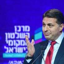 יו"ר מרכז השלטון המקומי, חיים ביבס. | אבשלום ששוני, פלאש 90