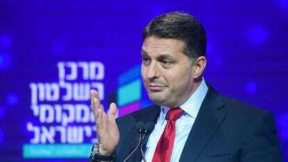 יו"ר מרכז השלטון המקומי, חיים ביבס. | אבשלום ששוני, פלאש 90