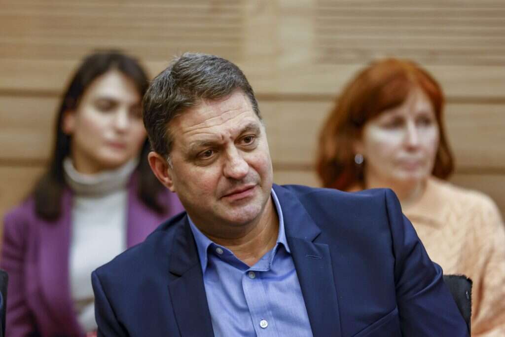 יושב ראש מרכז השלטון המקומי, חיים ביבס. | אוליבייה פיטוסי /פלאש 90