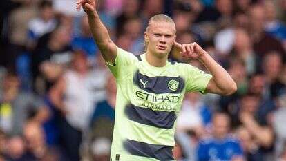 ארלינג הולאנד. | EPA