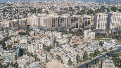 הדמיית ה"סיליקון ואדי" בירושלים. הדמיה: משרד ארי כהן אדריכלות ובינוי ערים