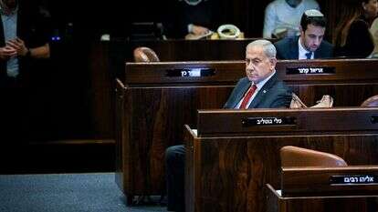 ניסה להרגיע, אבל בליכוד איבדו סבלנות. נתניהו במליאה, השבוע. | אריה לייב אברמס, פלאש 90