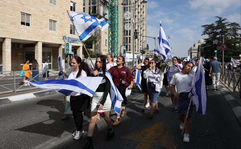 צעדת הדגלים בירושלים, היום. | נעמה שטרן