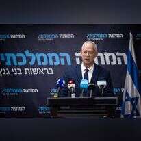 בני גנץ. | יונתן זינדל, פלאש 90 בני גנץ. | יונתן זינדל, פלאש 90