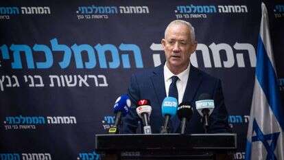 בני גנץ. | יונתן זינדל, פלאש 90