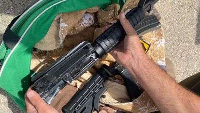 הנשק שנתפס בחטיבת יהודה. | דובר צה"ל