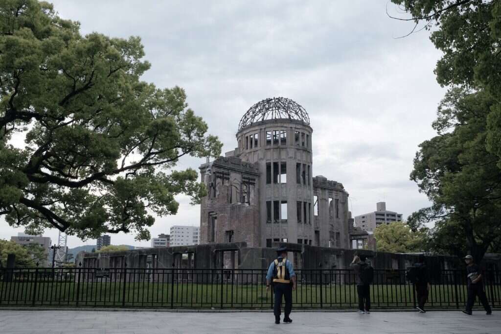 אנדרטת השלום בהירושימה, יפן, לקראת כינוס ה־G7 שייפתח היום | סויצ'ירו קוריאמה, בלומברג אנדרטת השלום בהירושימה, יפן, לקראת כינוס ה־G7 שייפתח היום | סויצ'ירו קוריאמה, בלומברג