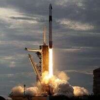 שיגור חללית לתחנת החלל הבינלאומית, אילוסטרציה. | AFP