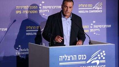 אייל זמיר בכנס הרצליה, חורף 2023. | גלעד קולרצ'יק