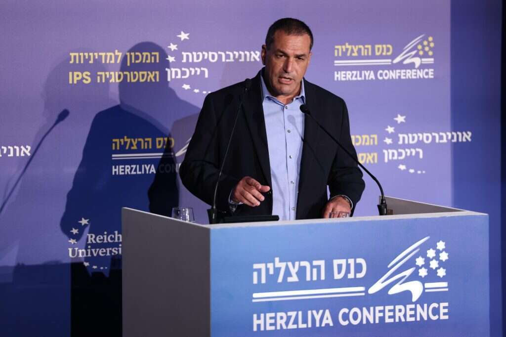 אייל זמיר בכנס הרצליה, חורף 2023. | גלעד קולרצ'יק