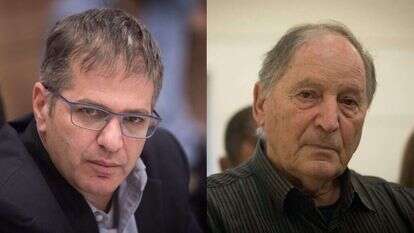 יו"ר ארגון המורים רן ארז (ימין) ושר החינוך יואב קיש. | יונתן זינדל והדס פרוש, פלאש 90