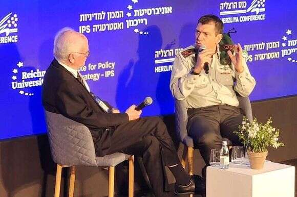 ראש אמ"ן האלוף אהרון חליווה בכנס בהרצליה | המכון למדיניות ואסטרטגיה IPS