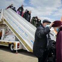 עולים מאוקראינה, 2022 . למצולמים אין קשר לכתבה. | יוסי זליגר, פלאש 90