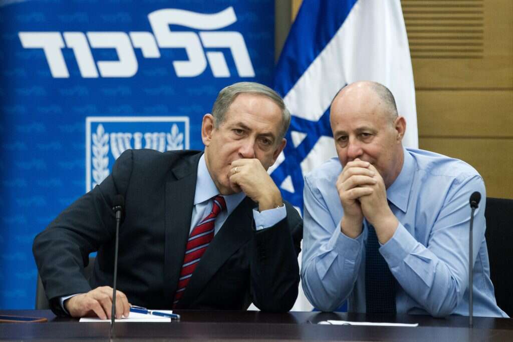 מפגשים בשעת לילה מאוחרת. הנגבי ונתניהו. | מרים אלסטר, פלאש 90