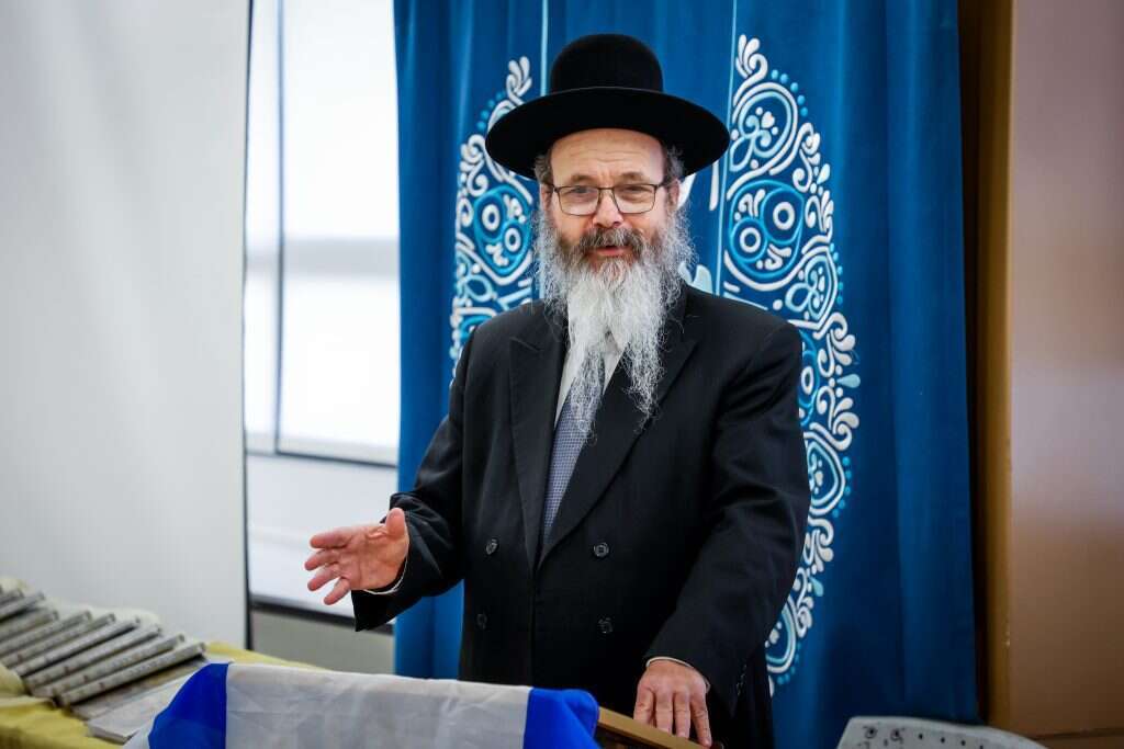 הרב מיכה הלוי. | גרשון אלינסון, פלאש 90