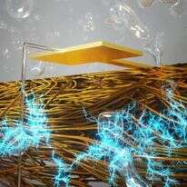 דימוי הפקת האנרגיה מהלחות שבאוויר. | אלה מארו, סטודיו דרק לאבלי