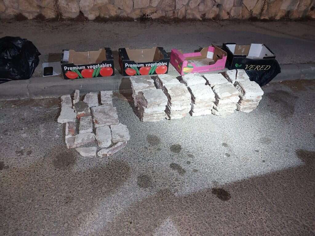 הממצאים הגנובים. | דוברות המשטרה