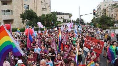 מצעד הגאווה בירושלים, היום. | יונתן זינדל, פלאש 90