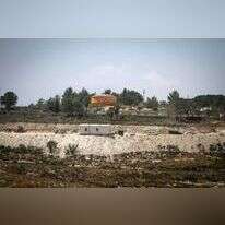 עבודות התשתית להקמת הישיבה בחומש, יוני 23'. | נאסר אשתיה, פלאש 90