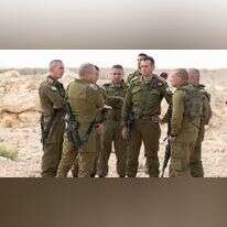 הרמטכ״ל ומפקד הפיקוד בשטח. | דובר צה"ל