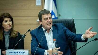 חבר הכנסת עמית הלוי בדיון בוועדת הכנסת, ארכיון. | יונתן זינדל פלאש 90