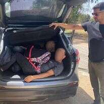 ניסיון הברחת שב"חים. | דוברות משטרת ישראל