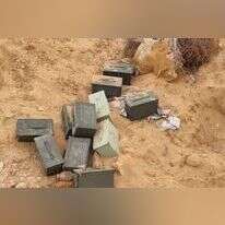 חלק מהתחמושת שנתפסה. | דוברות שב"כ