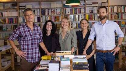 דוד גוטסמן, עמית רוטברד, מאירה פירון, דורית תמיר ויפתח אלוני. | אריק סולטן