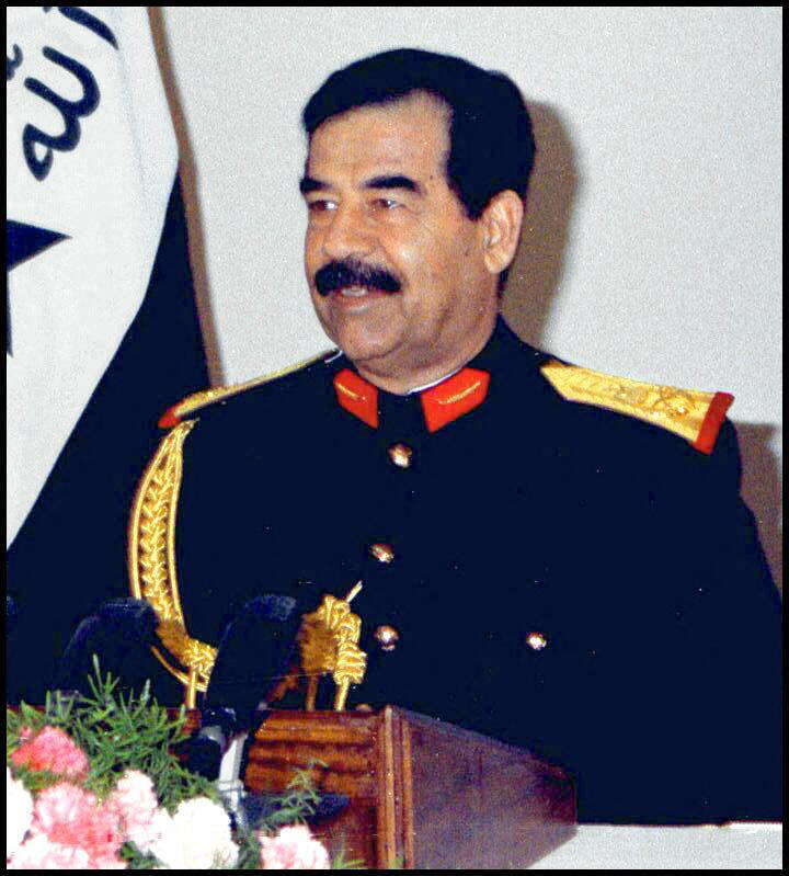 סדאם חוסיין  היה נחוש להמשיך. | איי.אף.פי