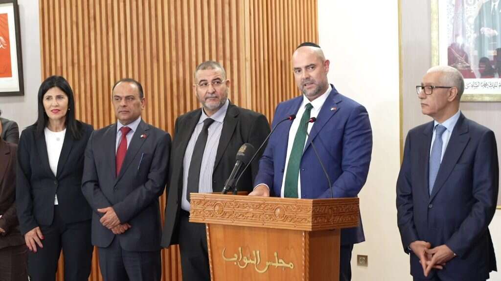 יו"ר הכנסת אמיר אוחנה בביקור בפרלמנט במרוקו. | Jaouad ACIM © ACIMCOM