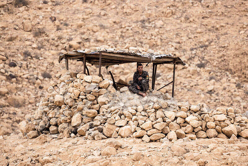 עמדות של משמר הגבול המצרי. | רויטרס