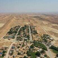היישוב כמהין שבפתחת ניצנה. | דוברות רמת הנגב