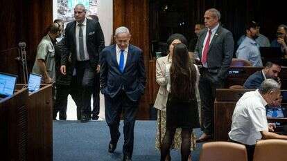 נתניהו בכנסת, השבוע. | אורן בן חקון, פלאש 90