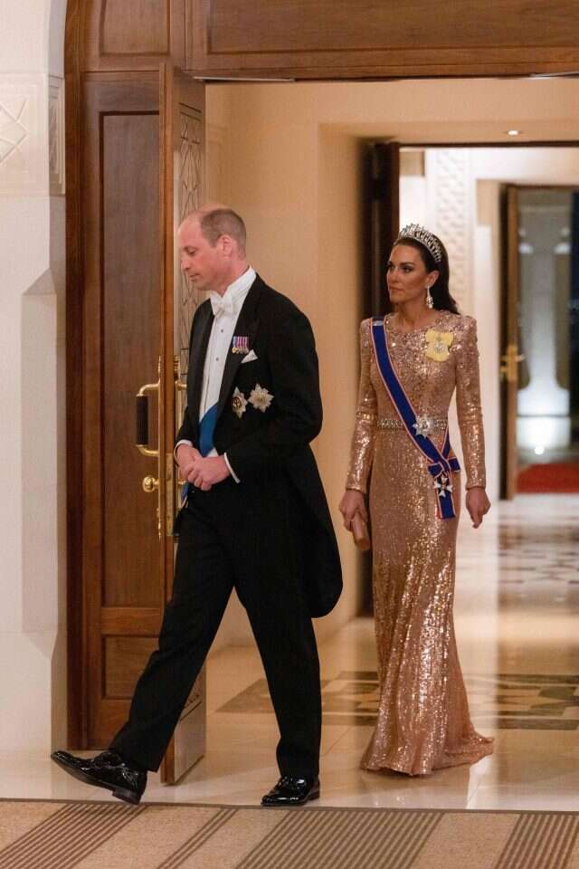 הנסיכה קייט והנסיך וויליאם. | AFP