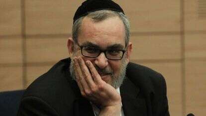 חבר הכנסת יעקב אשר. | מרים אלסטר פלאש 90