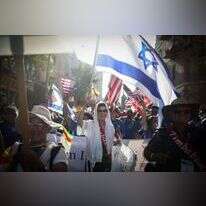 נוצרים אוונגליסטים בירושלים | הדס פרוש פלאש 90