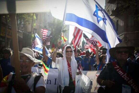 נוצרים אוונגליסטים בירושלים | הדס פרוש פלאש 90