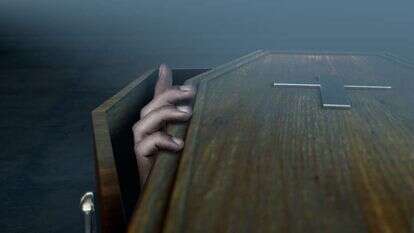 ארון קבורה. | שאטרסטוק